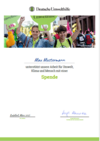 Spendenurkunde der Deutschen Umwelthilfe