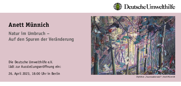 Einladung zur Ausstellungseröffnung von Anett Münnich