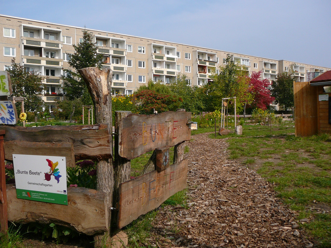 Garten der Integration in Halle