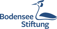 Logo der Bodensee Stiftung mit einem Wasservogel
