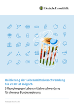 Bundesregierung - Wegwerfen ist Verschwendung: 75 Kilogramm Lebensmittel  schmeißt jede und jeder von uns durchschnittlich im Jahr in den Müll. So  werden wertvolle Ressourcen verschwendet, die beispielsweise für die  Herstellung oder den