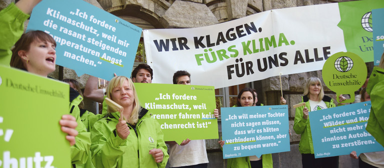 Verfassungsbeschwerde für wirksamen Klimaschutz Verfassungsbeschwerde für wirksamen Klimaschutz