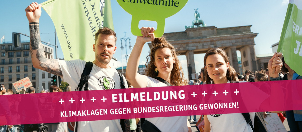 Wir zwingen die Bundesregierung zu wirksamem Klimaschutz!